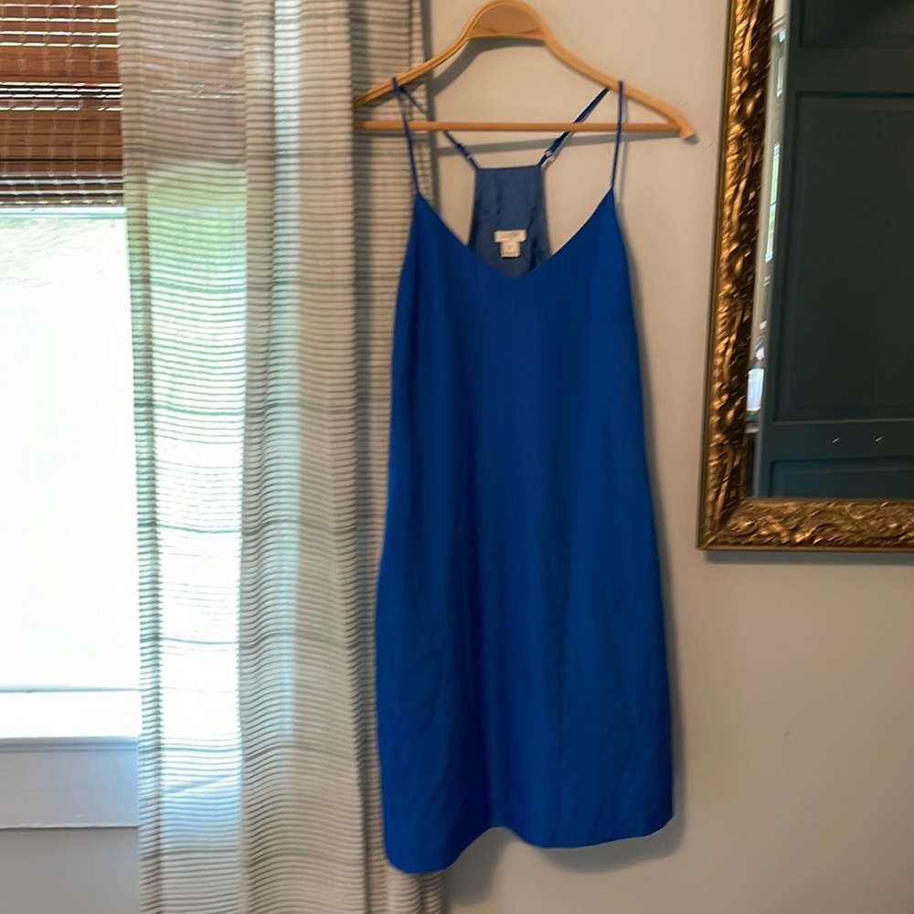 Blue dress